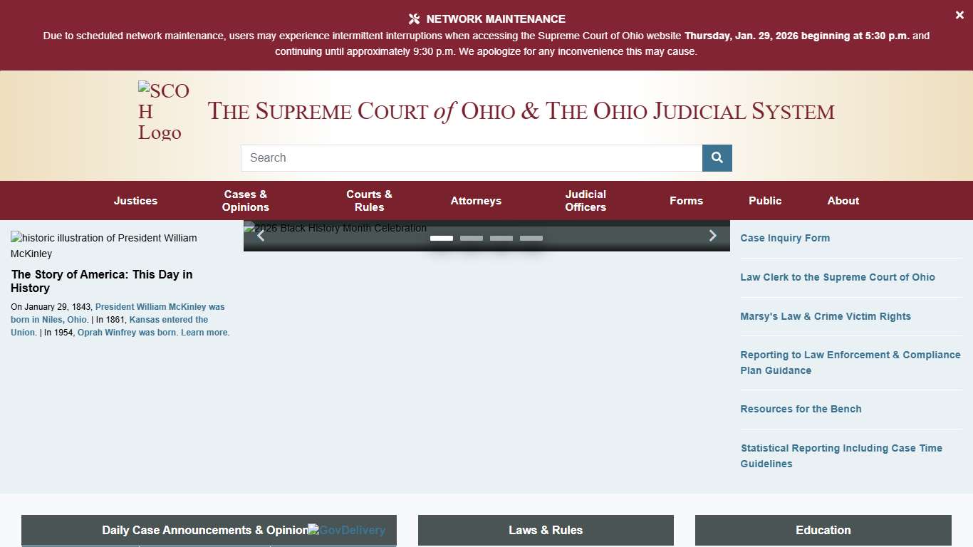 Supreme Court of Ohio » Supreme Court of Ohio